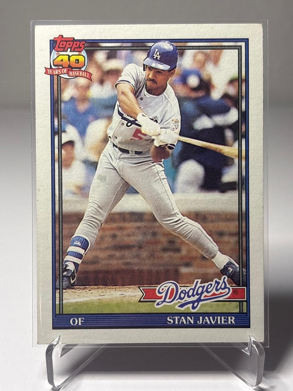 1991 Topps #61 Stan Javier