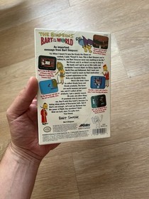 Los Simpson: Bart vs. the World - Nintendo NES Precintado (US NTSC) - Nuevo / H-Seam