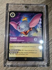Disney Lorcana Fabled Dumbo Ninth Wonder Of The Universe Legendary Cold Foil