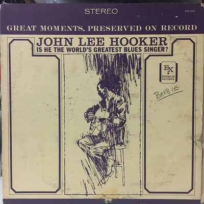 John Lee Hooker - Is He The World's Greatest Blues Si (Vinyl LP - US - Original)