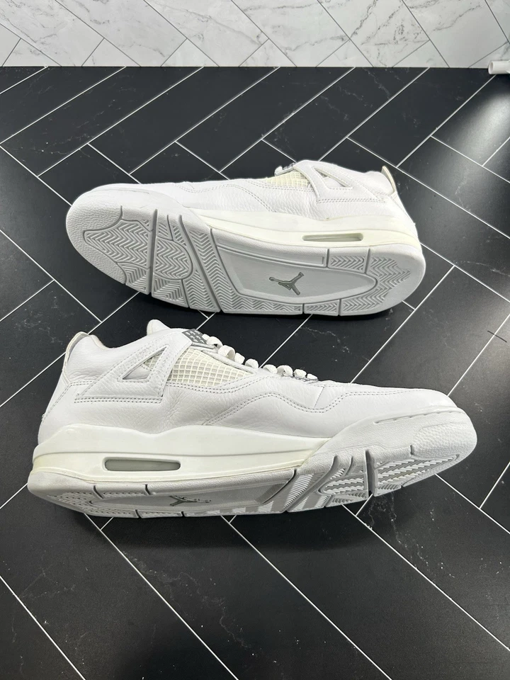 NUEVO Nike Air Jordan 4 Retro Pure Money Talla 12.5 2006 308497-102 Foto 3 de 4