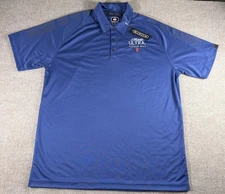 Ogio Polo Shirt Mens XL Blue Michelob Ultra Amber Max Golf Performance NWT