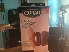 Curad Back Support 2XL Podwójny system koła pasowego Kompresja