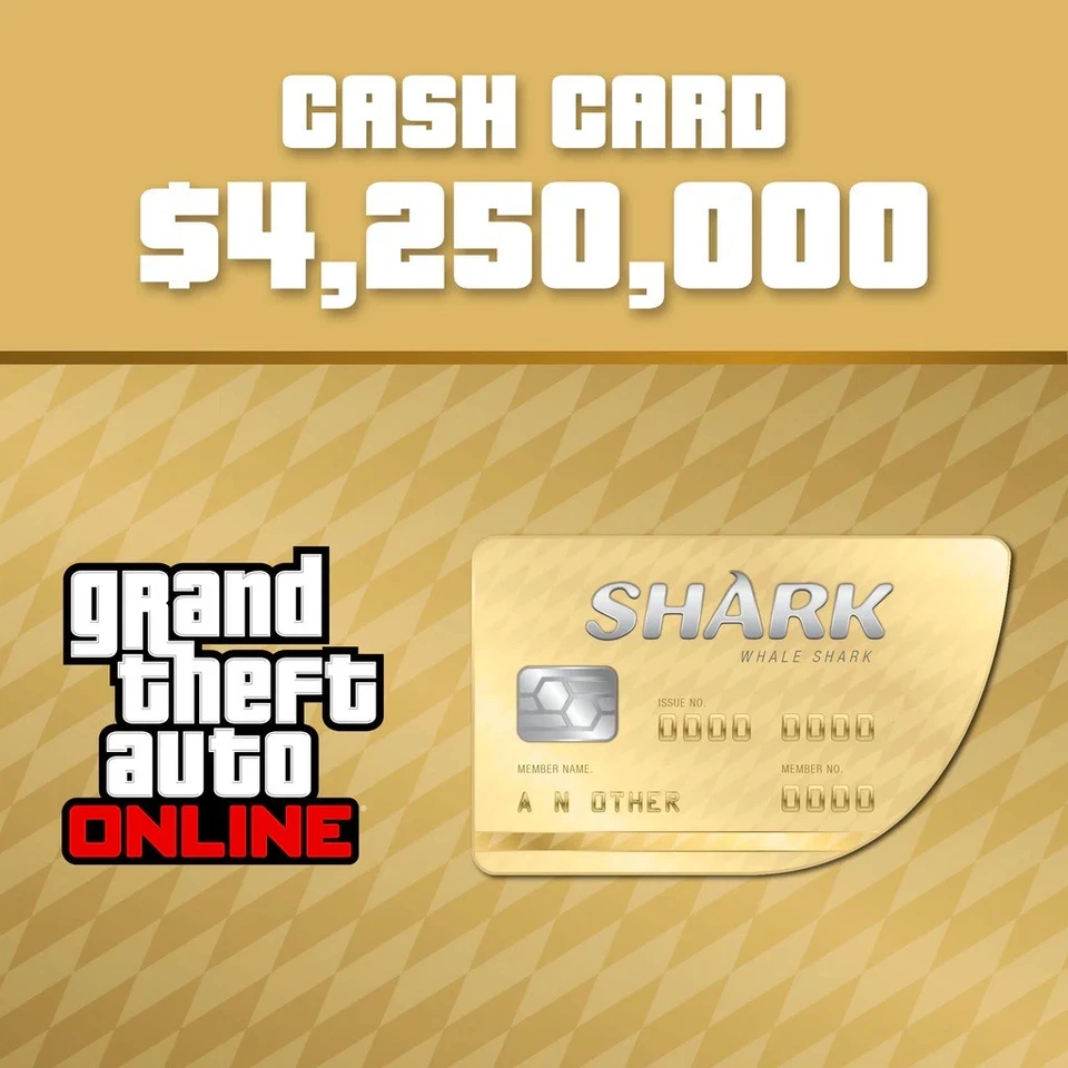 $4,250,000 GTA Whale Shark Card - PS5 Only
