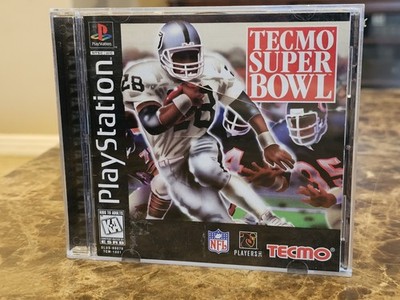 Tecmo Super Bowl (Sony PlayStation 1, 1996) PS1, Complete