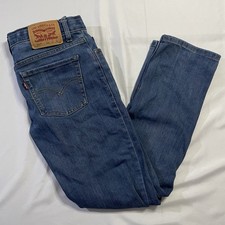 Levi  s 511 Slim Fit Boys Jeans Size 14 Regular Medium Wash Denim 26x26