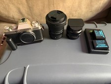 Fujifilm X-T100 Camera with 2 lens - all MINT