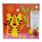 Djeco Felt Pictures Tiger - Children's Animal Simple Felt Craft Kit