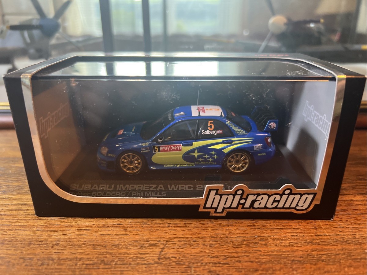 HPI Subaru Impreza WRC S11 Japan 2005 Petter Solberg & Phil Mills