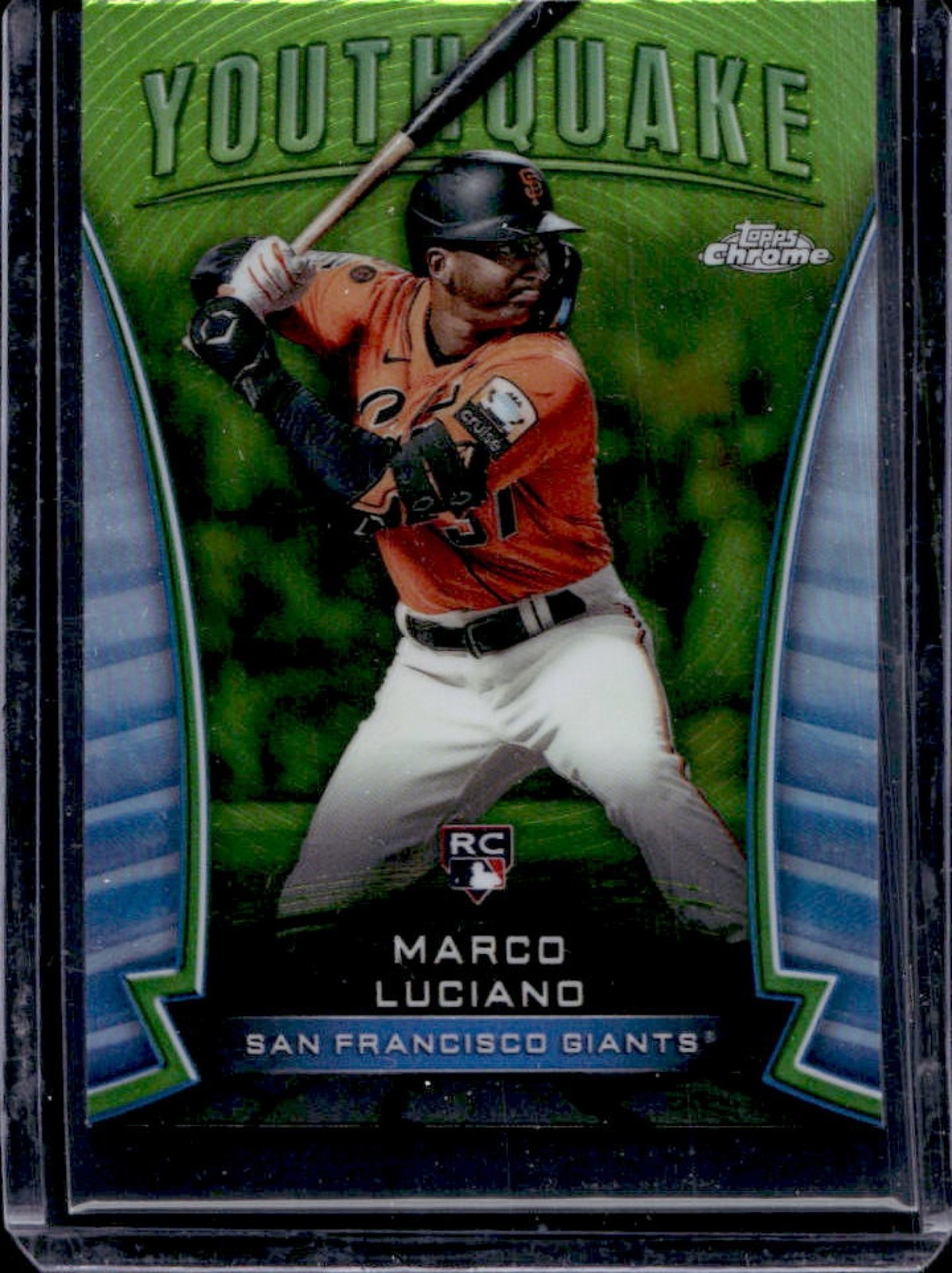 2024 Topps Chrome Marco Luciano Youthquake RC Rookie #YQ-5 Giants