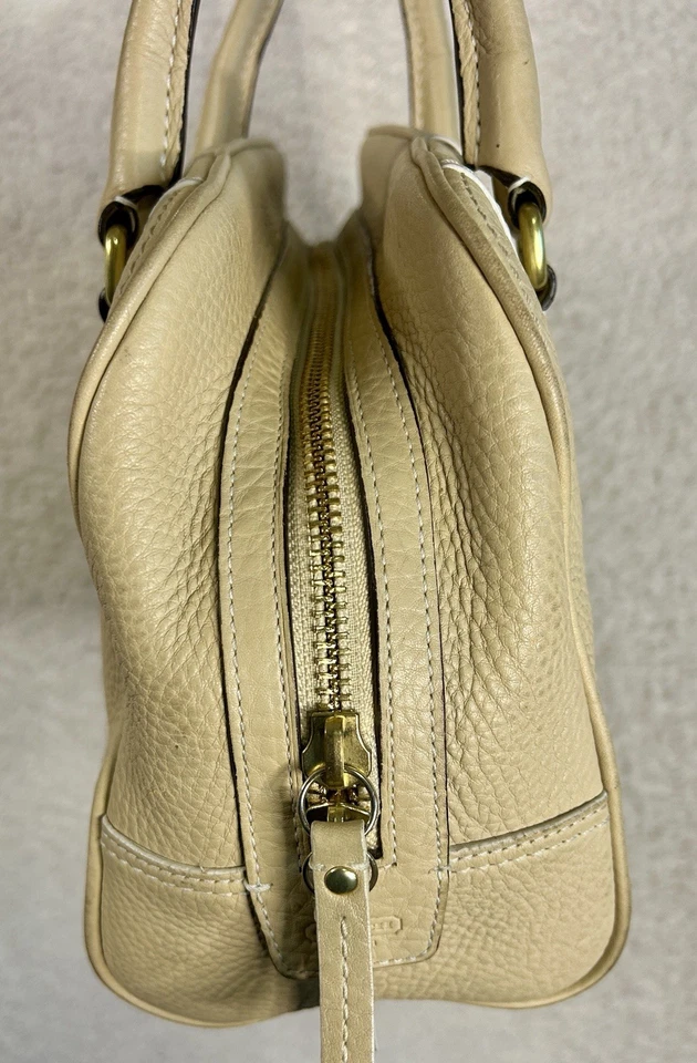 Винтажная сумка Coach Legacy, желтовато-коричневый цвет - Изображение 4 из 4