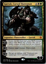 Garruk, Cursed Huntsman 191/269 Throne of Eldraine