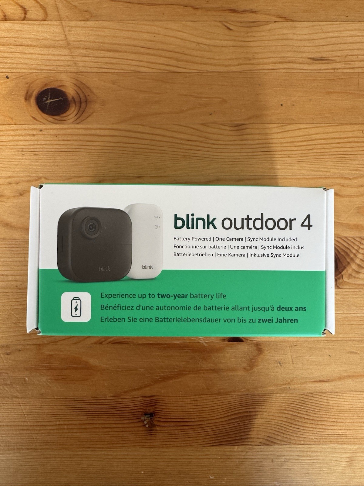 Blink Outdoor 4 Wireless Security Camera 1080p HD + Sync Module Included