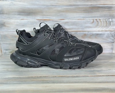 Balenciaga Track Triple Black Men's Sneakers Size US12 UK11 EU45