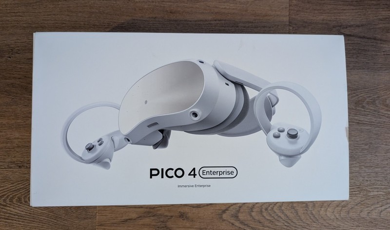 Pico 4 Enterprise 256GB VR & Mixed Reality Headset – Eye & Face Tracking – Boxed