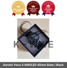 Garmin Venu 4 AMOLED 45mm Slate (Black Silicone Band) / Express