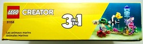 LEGO Creator:31158 Sea Animals, 31128 Dolphin Turtle, 30472 Parrot, 30571, 30688