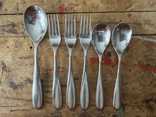 Stanton Designed By Robert Welch Stainless Flatware (mixed Set Of 6)