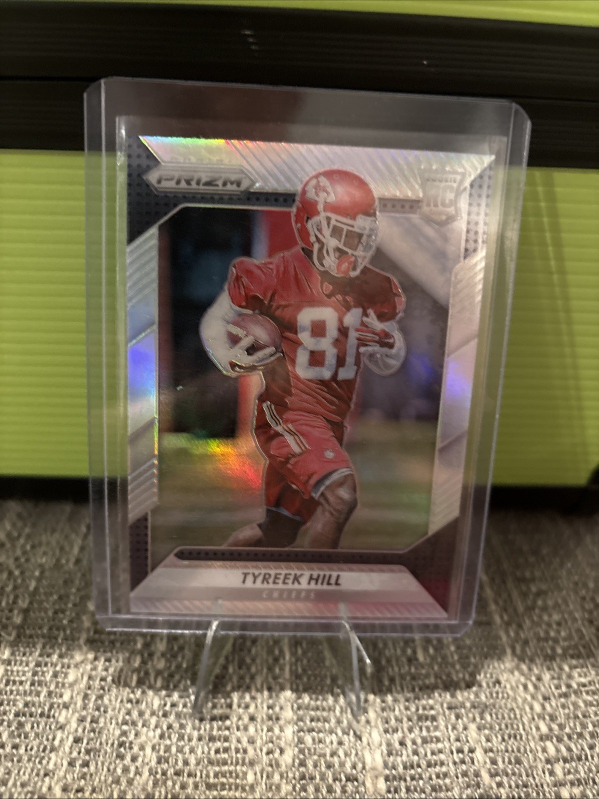 2016 Panini Prizm - Rookie Tyreek Hill #296 Silver Prizm (RC)