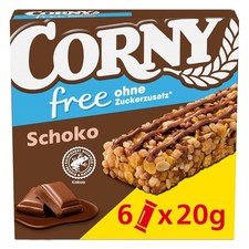 Müsliriegel Corny free Schoko | Riegel mit zarter Vollmilchschokolade | Snack oh