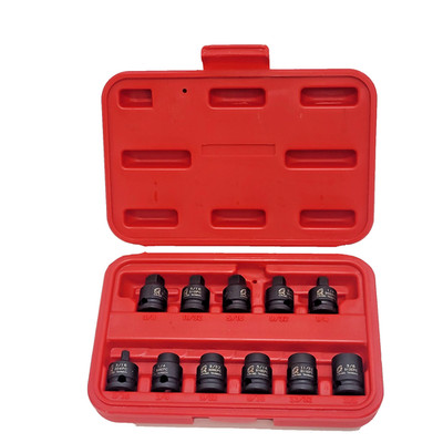 Sunex Tools 11 Piece 3/8'' Drive Drain/Pipe Plug Impact Socket Set 3841