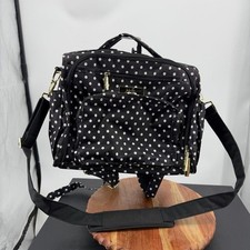 Jujube BFF Diaper Bag - The Duchess Black  White Polka Dot backpack