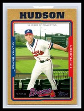 2005 Topps #549 Tim Hudson #/2005 Gold Rookie Card RC Atlanta Braves. rookie card picture