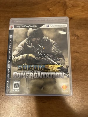 SOCOM US Navy Seals Confrontation PS3 PlayStation 3 Complete CIB with Manual