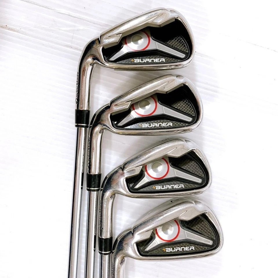 Lefty TaylorMade BURNER 2009 Iron Set 8pcs 4-Pw,Aw Uniflex BURNER SUPERFAST 85 - Image 2 of 4