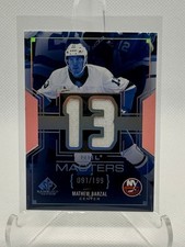 2025-26 Upper Deck SP Game Used NHL Masters Jersey #NM-41 Mathew Barzal 091/199