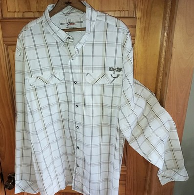 Chemise de pêche homme 2XL Cayenne manches S/ boutonnée World Wide