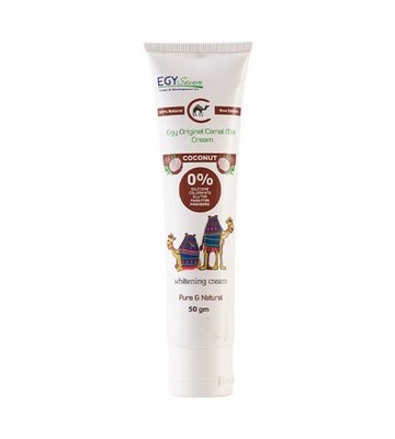 1 Pack Egy Cream Original Camel Milk with Coconut 100% Natural 50 gm