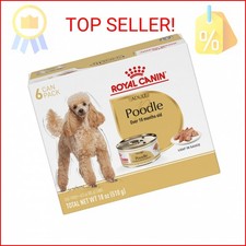 Royal Canin Breed Health Nutrition Poodle Adult Loaf in Sauce Dog Food, 3 oz Pa