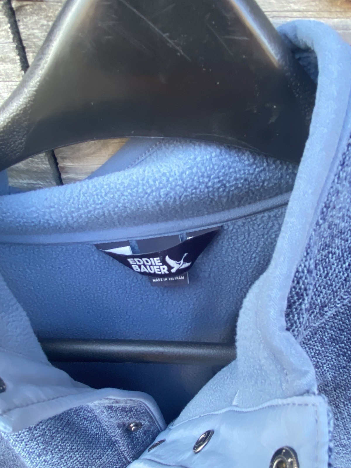 Eddie Bauer 3/4 Snap Button Pullover  Sweater Swe… - image 3