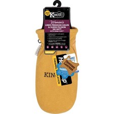 Kinco Women's Premium Pigskin Black/Gold Mittens S
