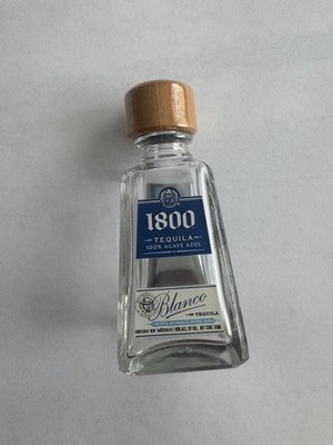 Empty Unopened Shot Bottle Of 1800 Tequila.Straight From The Factory Empty ￼