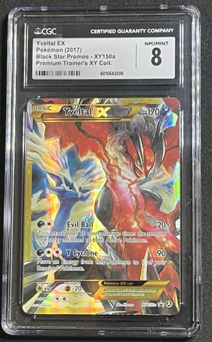 Yveltal-EX graded CGC 8 for sale on eBay