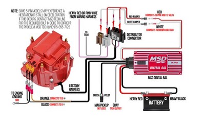 MSD Ignition 64253 Digital-6AL Ignition Controller Black