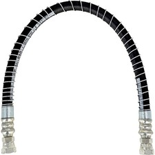 24" LPG Hose Crimped Liquid Propane Universal Assembly with Spiral Guard Tank