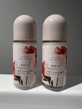 2 x Women’s Marks & Spencer Rose Anti-Perspirant Roll On Deodorant New