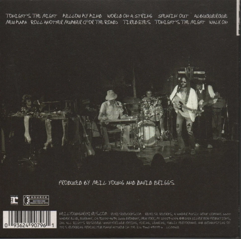CD - NEIL YOUNG - TONIGHTS THE NIGHT LIVE ROXY " ZUSTAND SEHR GUT #70# - Bild 2 von 4