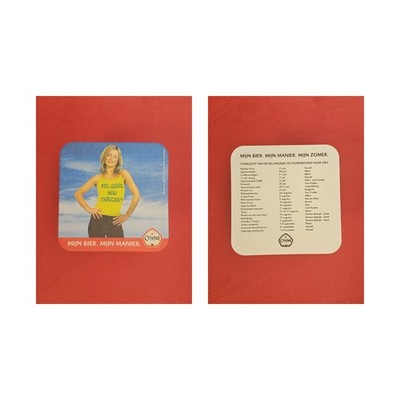 Cristal Alken Shirt Me Jane you Tarzan? Brauerei Bierdeckel Beermat