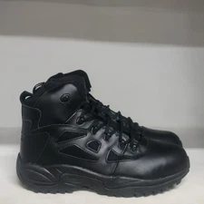 Reebok Rapid Response RB 6" Comp Toe Boot Black Mens Size 14M