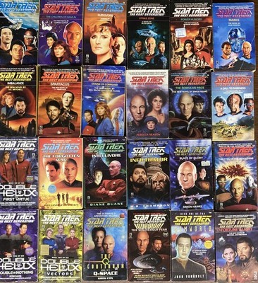 Star Trek Books - CHOICE - Star Trek The Next Generation numbered Pocket Books