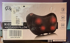 PAPILLON 3D SHIATSU MASSAGER PILLOW WITH HEAT - OPEN BOX NEW
