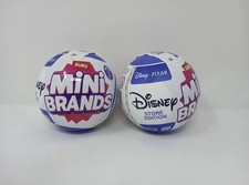 Disney Store Capsule Series 3 Mini Brands Novelty Unbox Surprise ZURU Lot Of 2 