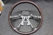 2007-2013 Gmc Yukon Denali Cadillac Escalade Wood Brown Leather Steering Wheel 2007-2013 Gmc Yukon Denali Cadillac Escalade Wood Brown Leather Steering Wheel