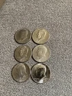 A lot of (6) beautiful Kennedy Half Dollars (uncirculated)