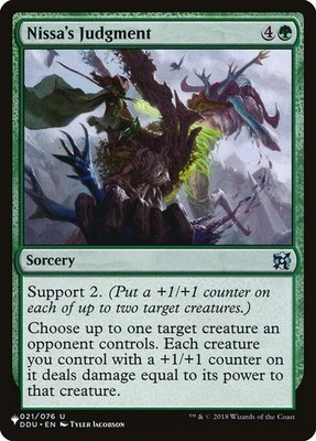 [MTG] Nissas Urteil (DDU-21) (PLST) NM