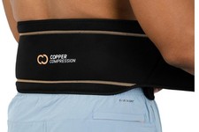 Lower Back Lumbar Support Brace, 1 Guaranteed Highest Copper Content, Great f...